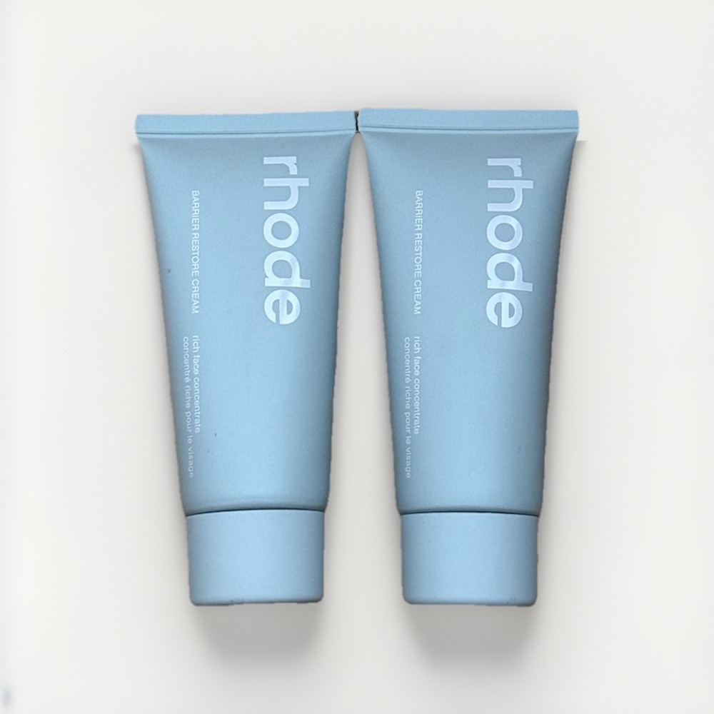 RHODE By Hailey Bieber Barrier Restore Cream‎ - 1.7 fl oz Lot Of 2